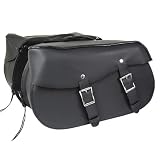 Xelement 2961-ZP Heat-Resistant Motorcycle Saddle Bags