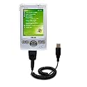 Gespultes Hot Sync und USB Daten Kabel Ladeger&auml;t mit TipExchange f&uuml;r Asus MyPal A620 - von Gomadic