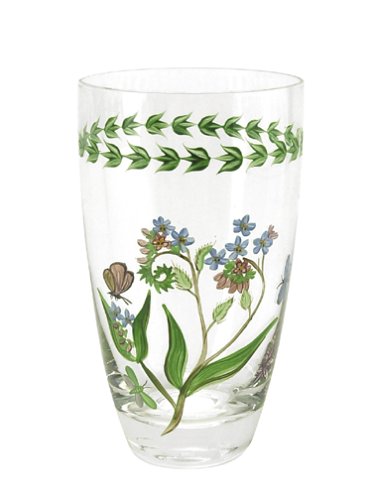 Portmeirion Botanic Garden Hand-Painted Highball Glasses, Set of 4