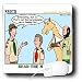 Rich Diesslins Funny KNOTS Scouting Cartoons - KNOTS Scouting Cartoon about Horsemanship - Mouse Pads