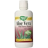 Natures Way Aloe Vera Gel & Juice (Wild Berry Flavor 1 liter)