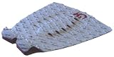 H2O Surfboard Traction - Team Designed QDx Quad Diamond Profile. White / Red