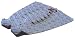 H2O Surfboard Traction - Team Designed QDx Quad Diamond Profile. White / Red