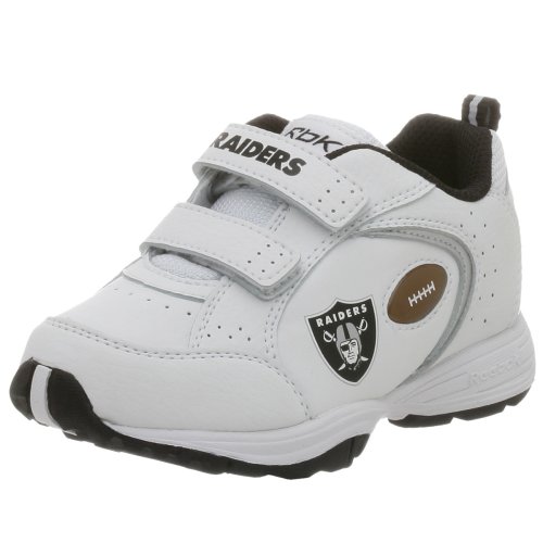 Reebok Infant/Toddler NFL Game Lights Raiders Sneaker