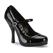4 1/2 Inch Patent Mary Jane Pumps Women's Sexy High Heel Shoes Dressy