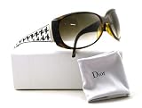 AUTHENTIC DIOR PATTERN B9R HAVANA WHITE PLASTIC SUNGLASSES