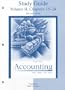 Study Guide, Volume 2, to accompany Accounting: The Basis for Business Decisions