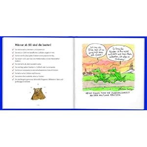 Männer ab 60 sind die besten!: Cartoon-Geschenkbuch