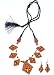 Ethnic Jewellery Necklace and Earing In Terracota Handmade Gifts