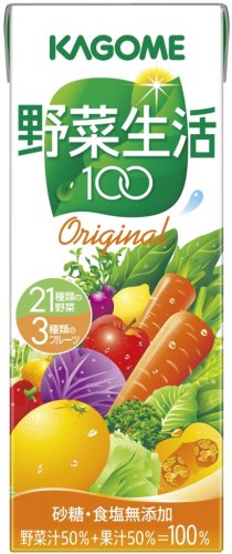 (お徳用ボックス)  野菜生活100 オリジナル 200ml×24本