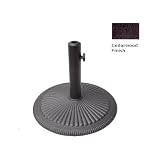 Meadow Decor Universal Classic Pattern Umbrella Stand - Cedarwood Finish