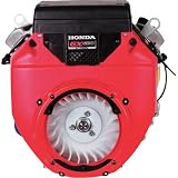 Honda V-Twin Horizontal OHV Engine with Electric Start - 620cc, GX Series, 1in. x 2 29/32in. Shaft, Model# GX620U1QYF