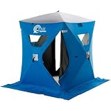 Clam® Expedition 5x6' Hub Pop - Up Icefishing Shelter