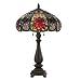 Quoizel La Vie En Rose Tiffany 2 Light Table Lamp