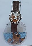 Scooby Doo Musical watch brown leather band.