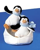 Twin Penguins in an Igloo