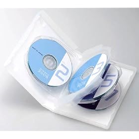 【クリックで詳細表示】ELECOM DVDトールケース7枚収納 クリア CCD-DVD09CR