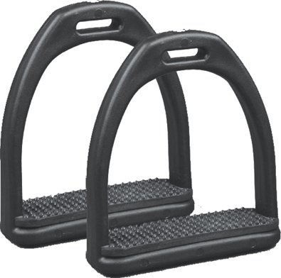 Metalab Polymer Light Stirrups - Black - 4 3/4