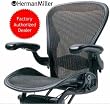 Herman Miller Aeron Chair Medium Size (B) Lumbar support Graphite Base Classic Pellicle