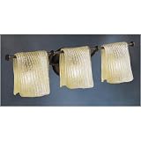 Kichler Valencia Tannery Bronze Three-Light Bath Fixture