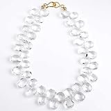 Crystal Briolette Nugget Necklace