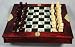 Gift Idea for Dad - Chinese Style Chess Set w/ Folding Board Case