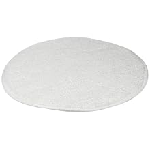 Rubbermaid Commercial FGP26100 Low-Profile Bonnet, 21" Diameter, White