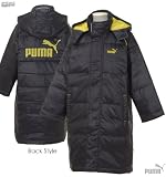 「PUMA(プーマ) ジュニア ダウン ベンチコート 817929 02ネイビー 130」の画像