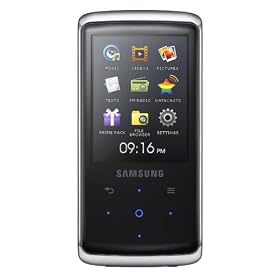 Samsung Q2 Flash Memory 8 GB  Portable Media Player (Black)