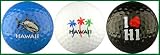 Hawaii Golf Balls w/ Shark, Palms & Hearts