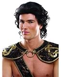 Hunk Wig -Black Adult Costume Accessory