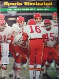 Dawson, Len Autographed/Hand Signed Sports Illustrated Magazine (11/24/69)