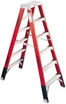 Werner 10-Foot 375-Pound Duty Rating Fiberglass Multi-Use Twin Ladder #T7410
