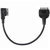 Audi Music Interface (AMI) iPod Integration Cable For 2007-2009 Audi A5 Coupe, A6 Avant, A6 Sedan, A8 L, A8, Q7, S5 Coupe, S6 Sedan, S8 Seda