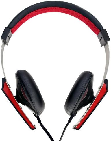 385 Audio Edge Over-Ear Stereo Headphones with Microphone (Black)