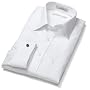 Geoffrey Beene Men's French Cuffed Long Sleeve Wrinkle Free Full Cut Broadcloth Solid Shirt