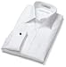 Geoffrey Beene Men's French Cuffed Long Sleeve Wrinkle Free Full Cut Broadcloth Solid Shirt