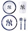 New York Yankees 5 Piece Children's Dinner Set - Baseball Sports Merchandise