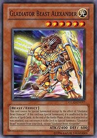Yu-Gi-Oh! - Gladiator Beast Alexander (GLAS-EN017) - Gladiators Assault - 1st Edition - Super Rare