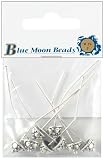 Pins Bottom Head-Silver 8Pk