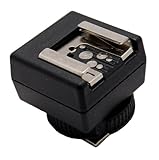 Cowboystudio Hot Shoe to Pc Adapter for Canon Cameras