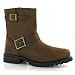 Caterpillar Creed Brown Leather Mens Boots