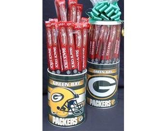 Packer Beef Sticks Gift Tin by Wisconsinmade.com