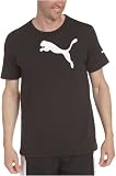 Puma Mens Cat Tee,Black-White,X-Large