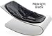 coco plexistyle baby lounger - White Frame - Midnight Black