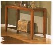 ELEGANT SOFA TABLE IN CHERRY FINISH