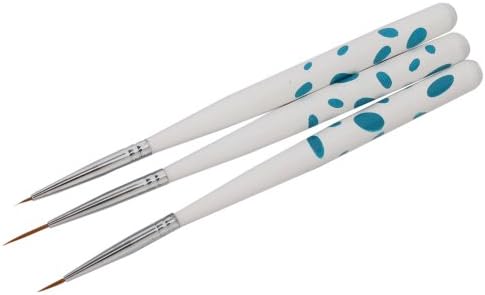 Set of 3 Professional Nail Art Drawing Painting Pen Detailer Liner Striper Tools