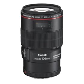 Canon - Objectif - EF 100 mm f/2,8 Macro L IS USM - Stabilisateur d'image 4 vitesse