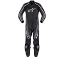 Alpinestars SG-1 Perforated Two-Piece Race Suit - Black/Gray - 56