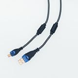 4Gamers Controller Charging Cable with Blue LED Plugs (PS3)